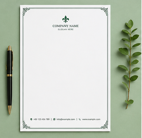 Letterhead Sample 1